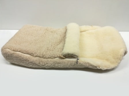 Baby Sleeping Bag. Merino Wool. Beige