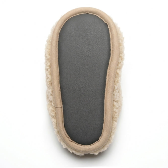 Mona merinovillatossut, beige